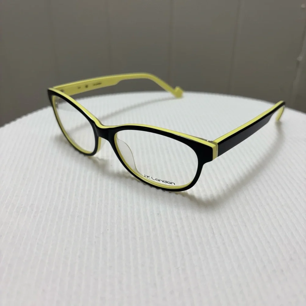 New J K London Frames Yellow and Black
